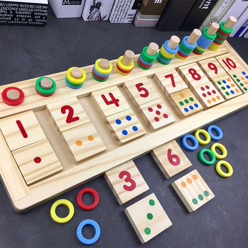 知育玩具 遊びながら学べる数字ボード