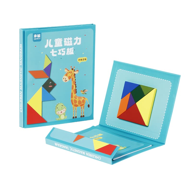 知育玩具 七巧板 幼児向け図形パズル