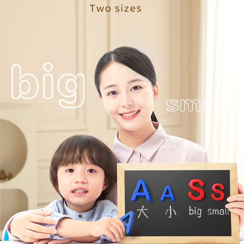 知育玩具  磁石アルファベット数字セット