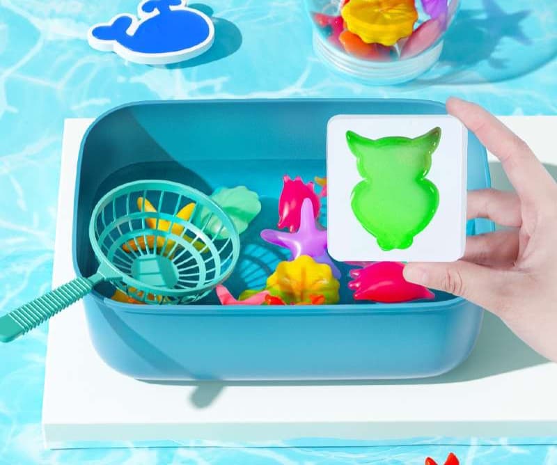 知育玩具 海の生き物造形ブロック