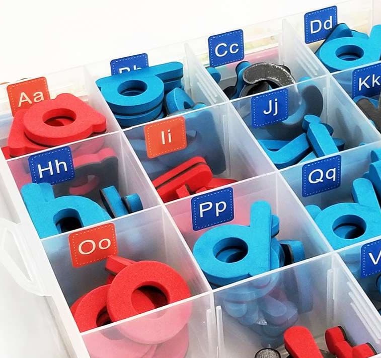 知育玩具 アルファベットと数字のパズルセット