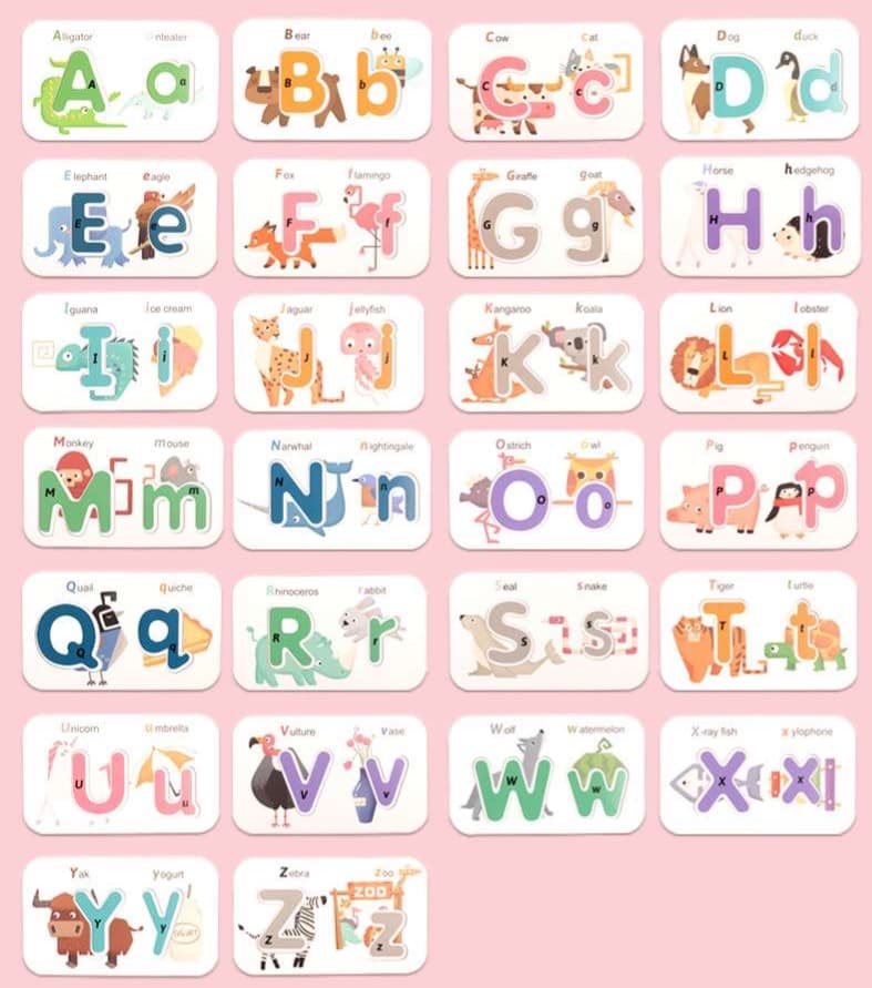 知育玩具 アルファベットと数字のパズル