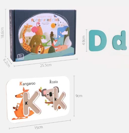 知育玩具 アルファベットと数字のパズル