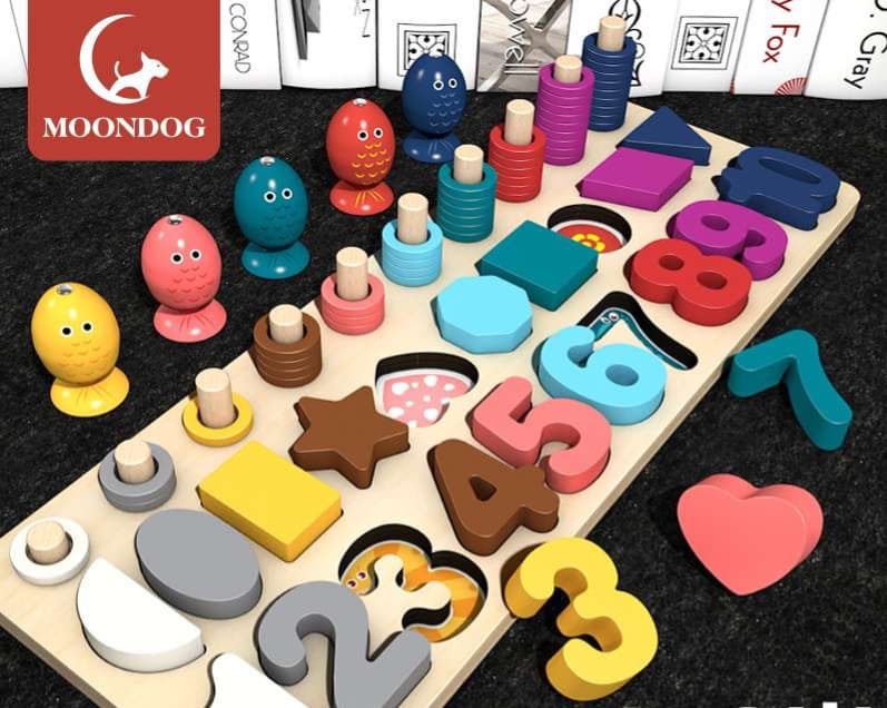 知育玩具 知育遊びの数字パズル