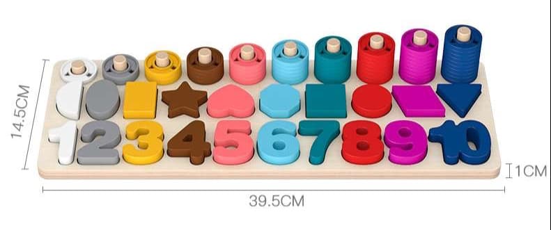 知育玩具 知育遊びの数字パズル