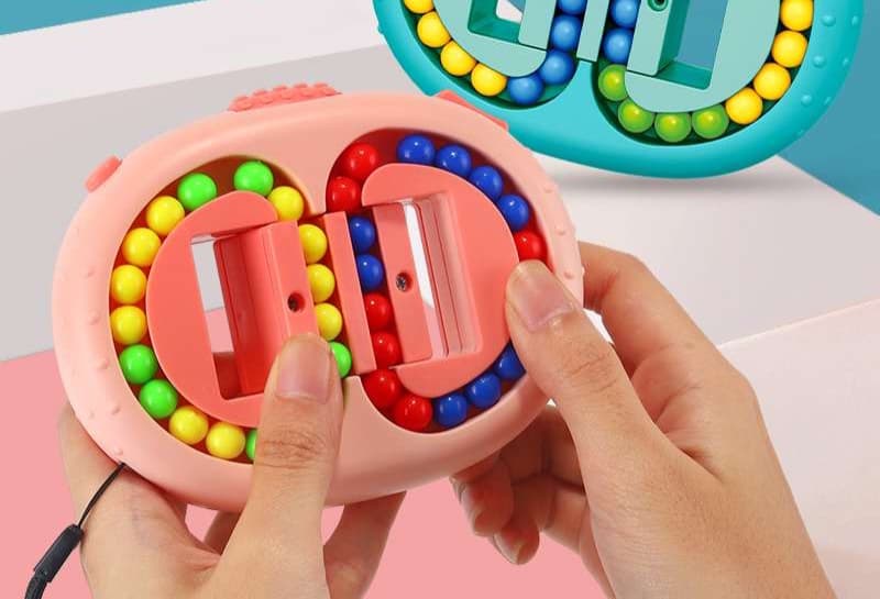知育玩具 指先回転パズル