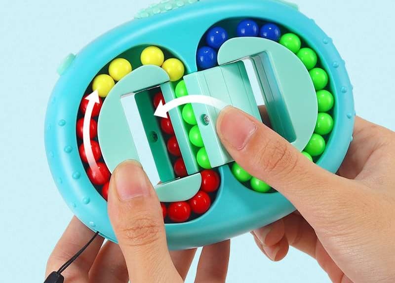 知育玩具 指先回転パズル