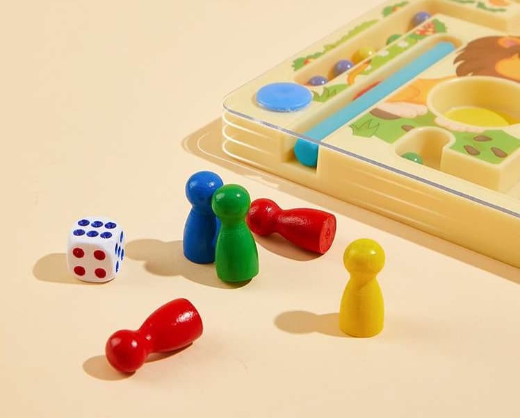 知育玩具 知育迷路 動物パズル マグネット遊び