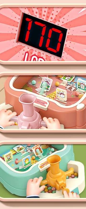 知育玩具 ビー玉シューティング知育ゲーム