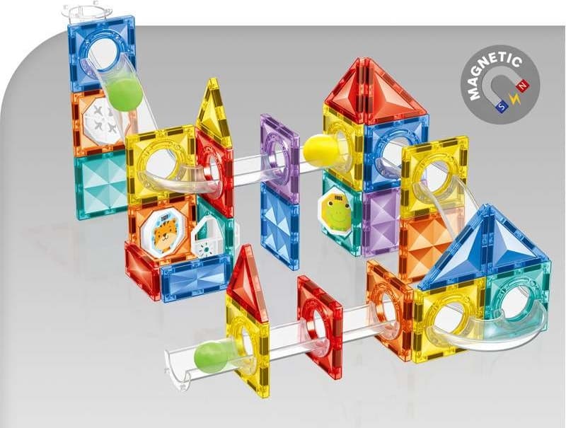 知育玩具 知育マグネットブロック 遊びと学びの積木