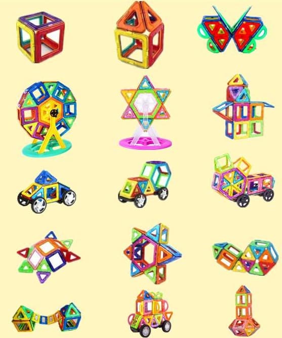 知育玩具 立体パズル知育ブロック