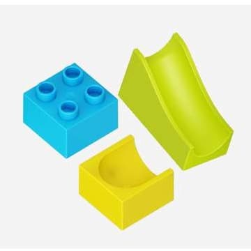 知育玩具 ブロック迷路パズル組み立て遊具
