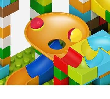 知育玩具 ブロック迷路パズル組み立て遊具