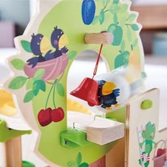 知育玩具 木のぬくもり果樹園ころころ遊び