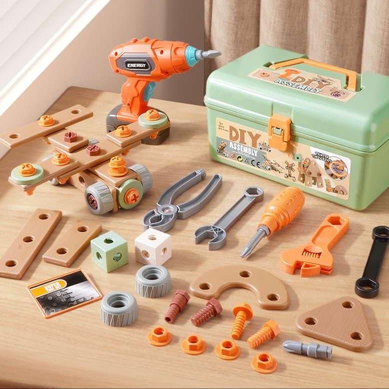 知育玩具 知育工具セット 親子で楽しむ大工さんごっこ