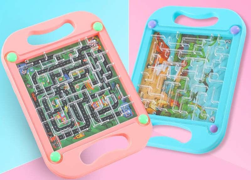 知育玩具 恐竜探検!迷路バランスゲーム