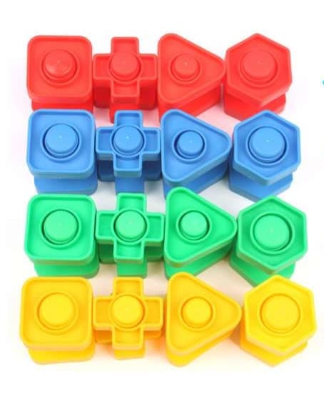 知育玩具 知育ブロック組み立てパズル