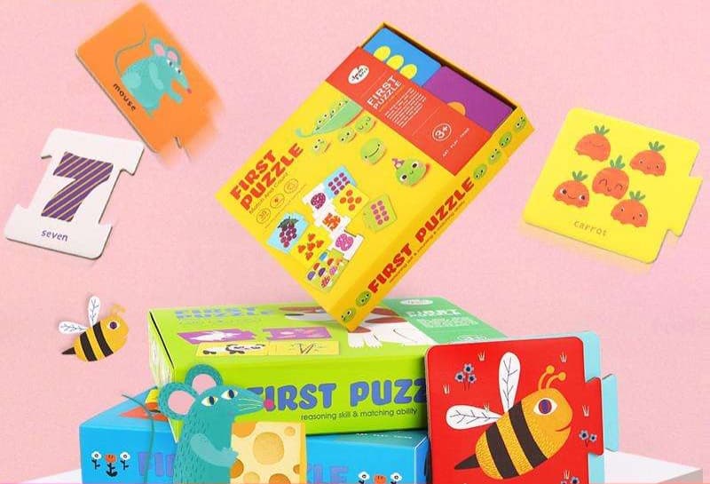 知育玩具 幼児向け知育パズルセット