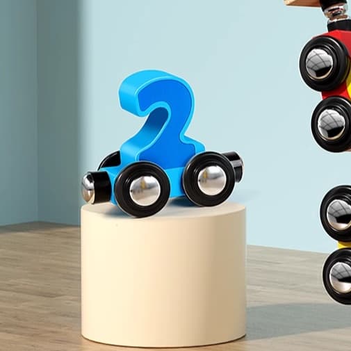 知育玩具 数字列車 知育積み木セット