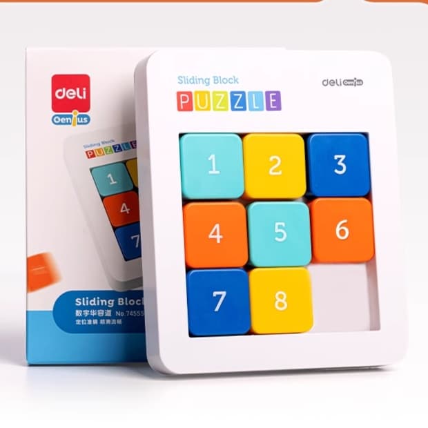 知育玩具 知育滑り数字パズル