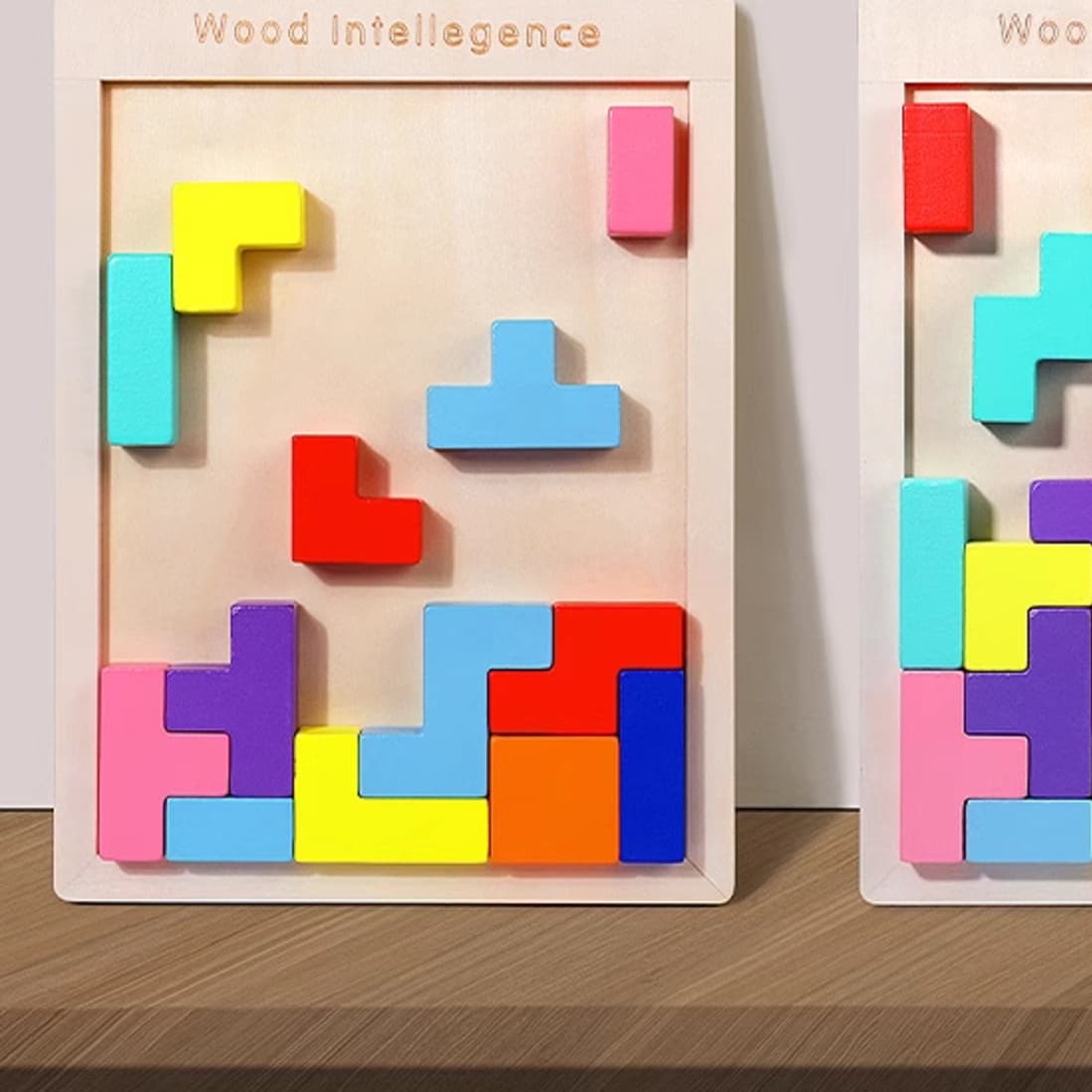 知育玩具 立体パズル脳力育成ボード