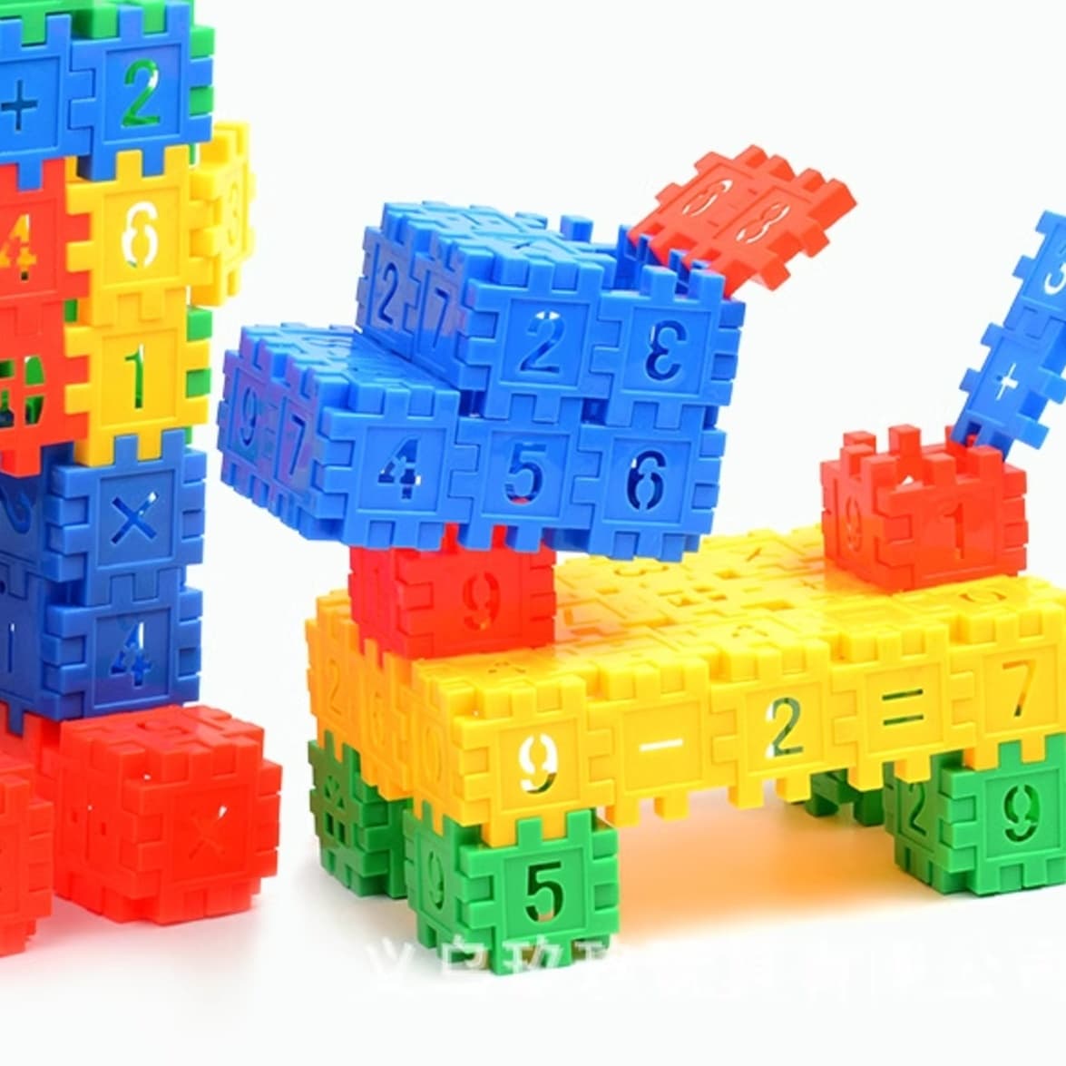 知育玩具 数字パズルブロック