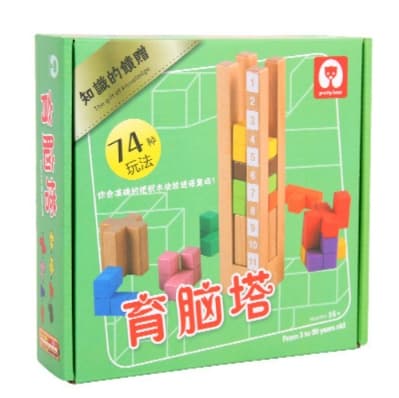 知育玩具 計算 立体思考力アップ積み木パズル