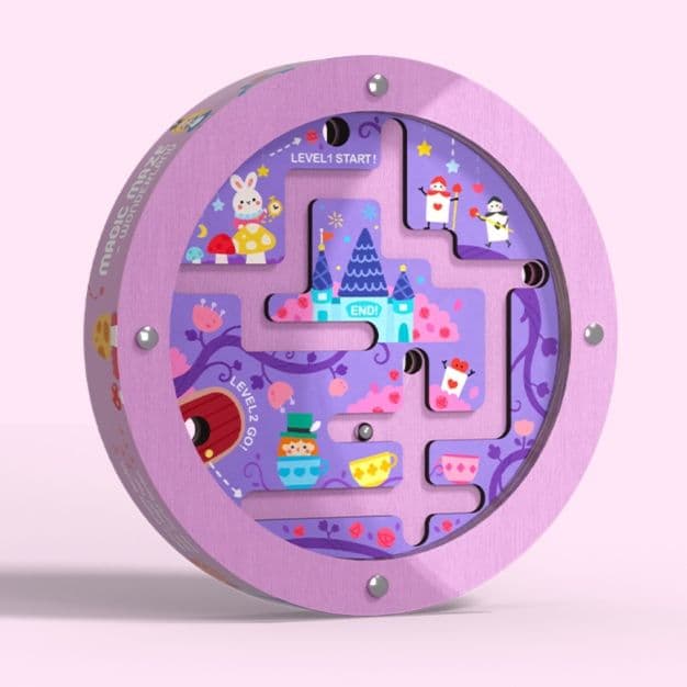 知育玩具 立体迷路バランスゲーム