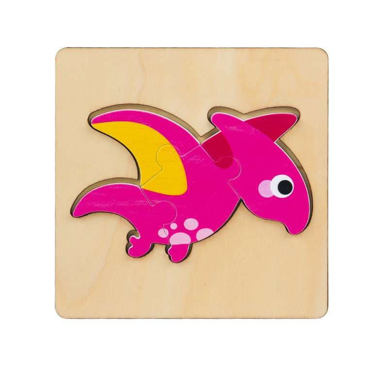 知育玩具 動物と乗り物のパズル絵本