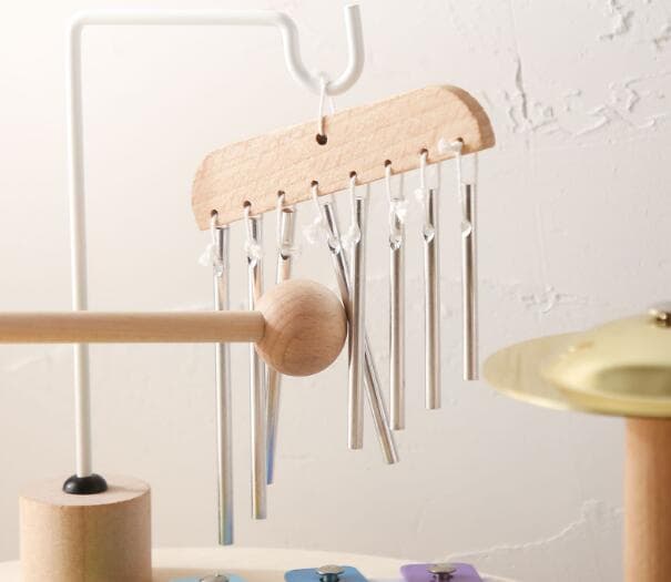 2歳からの木製音楽台 多機能楽器セット知育玩具
