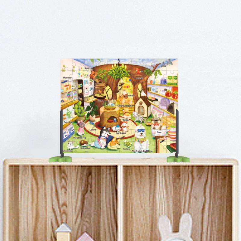 知育玩具  ペットショップパズル