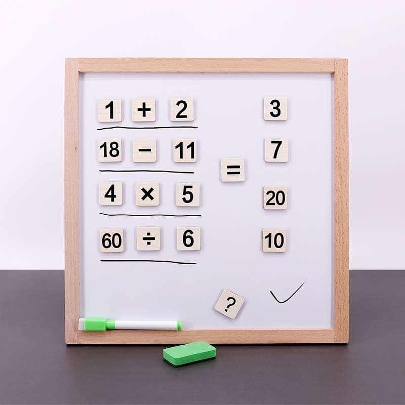 知育玩具 動物と果物の数字カード