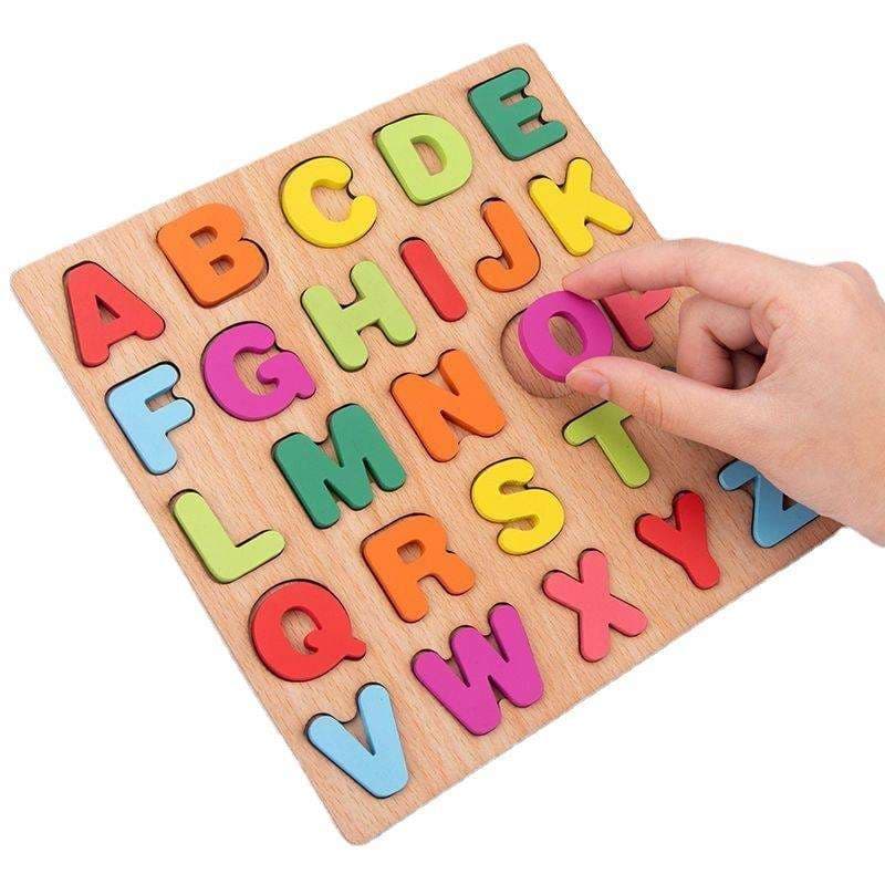 知育玩具 アルファベット学習パズル