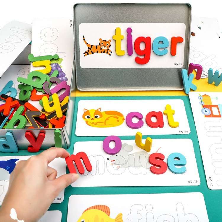 知育玩具  単語学習カード・アルファベットセット