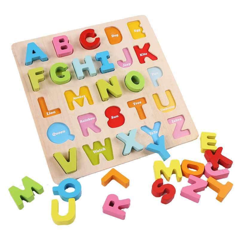 知育玩具 知育アルファベット・数字パズル