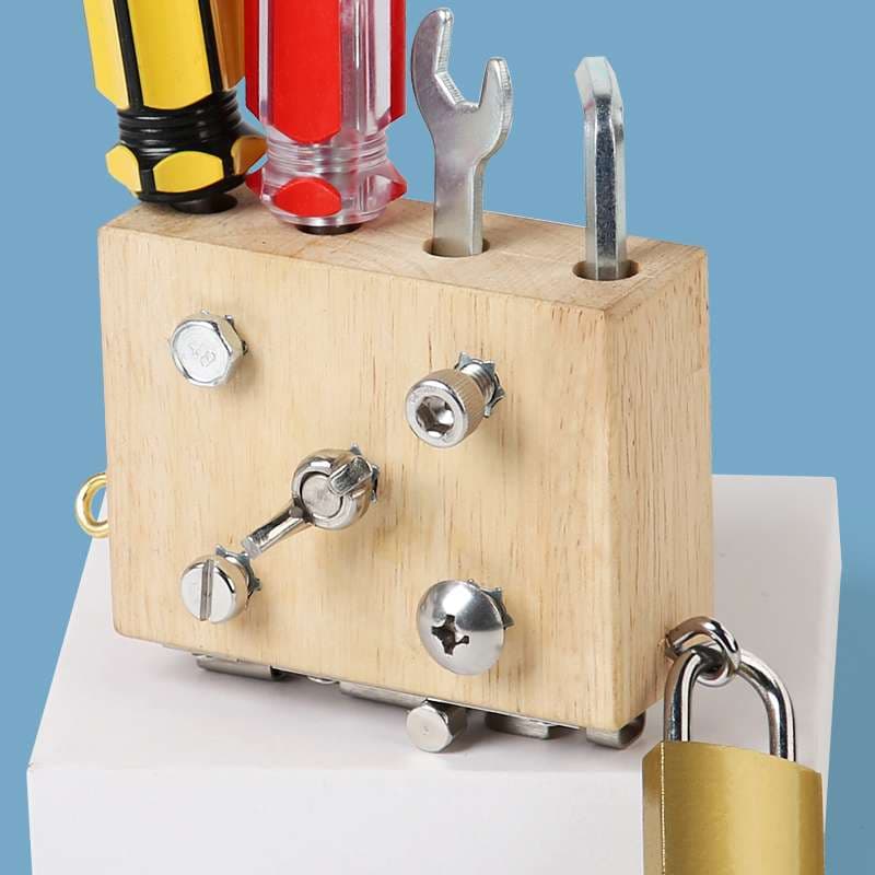 知育玩具 木のおもちゃ工具マスター