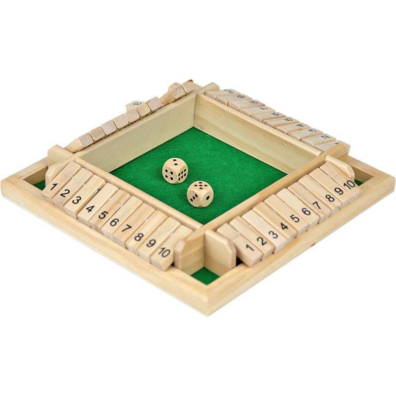 知育玩具 木製サイコロ盤ゲーム
