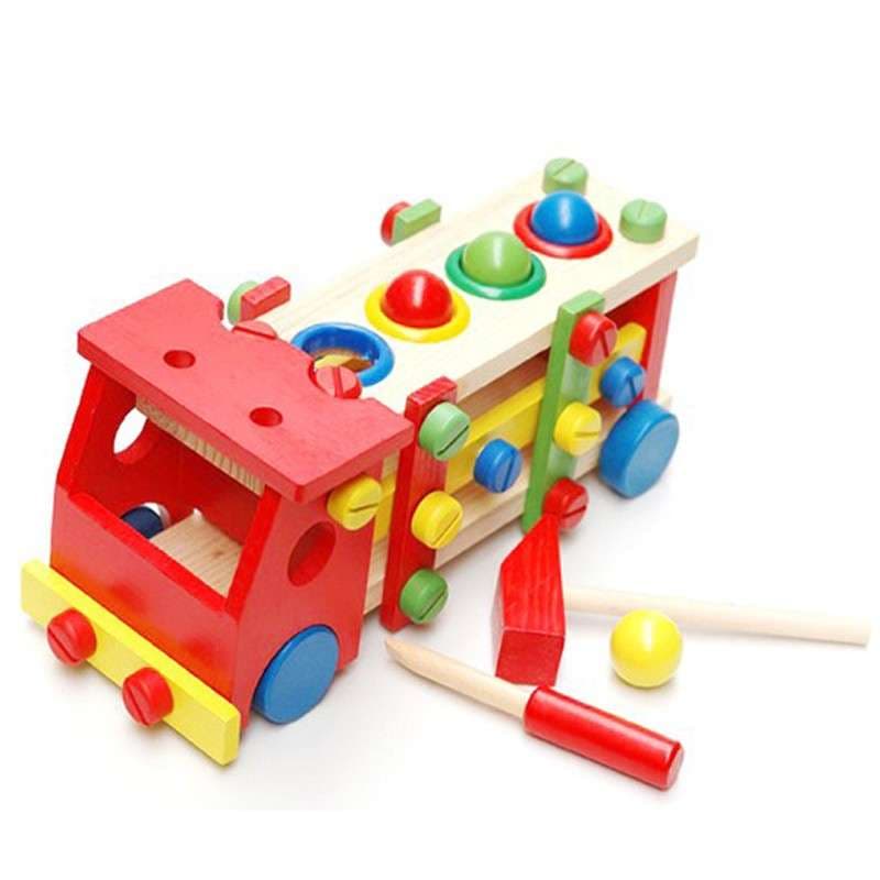 知育玩具 知育型ねじ遊び車