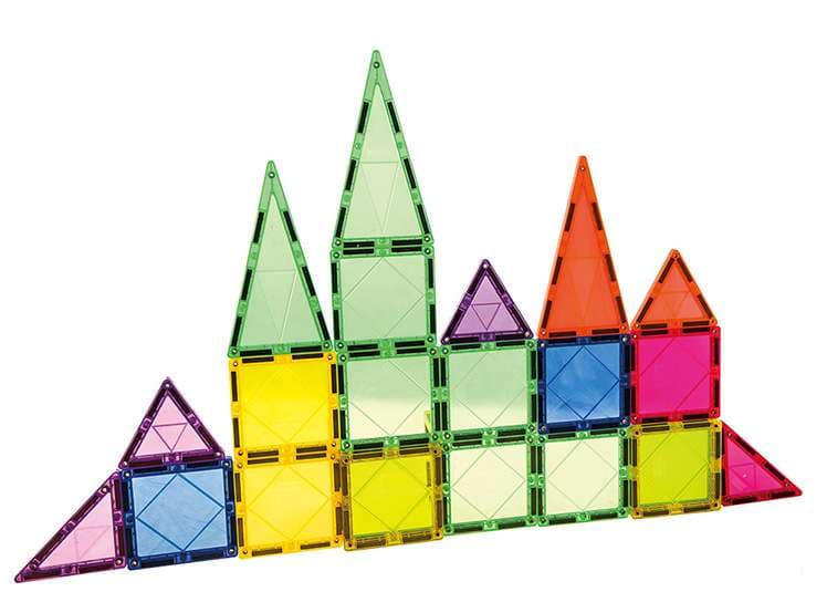 知育玩具 きらめく魔法の城ブロック