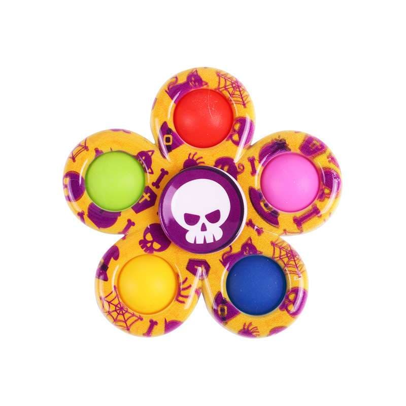 知育玩具 くるくる花びらポップ