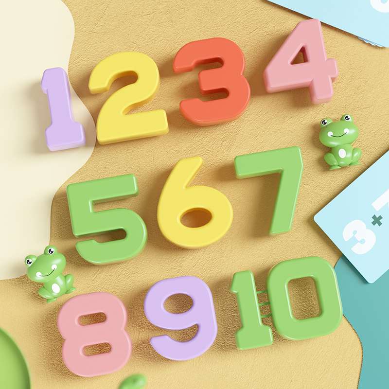 知育玩具 カエルと数字の知育バランスゲーム