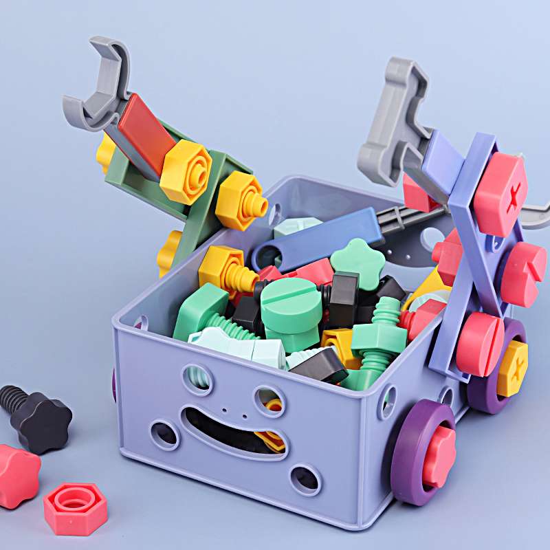 知育玩具 「くみたて名人」知育ネジ遊び