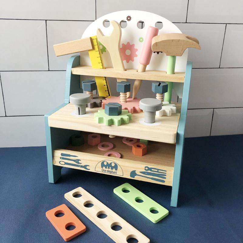 知育玩具 木のぬくもり工作セット