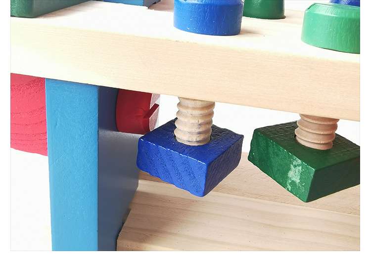 知育玩具 木製お仕事ごっこ工具セット