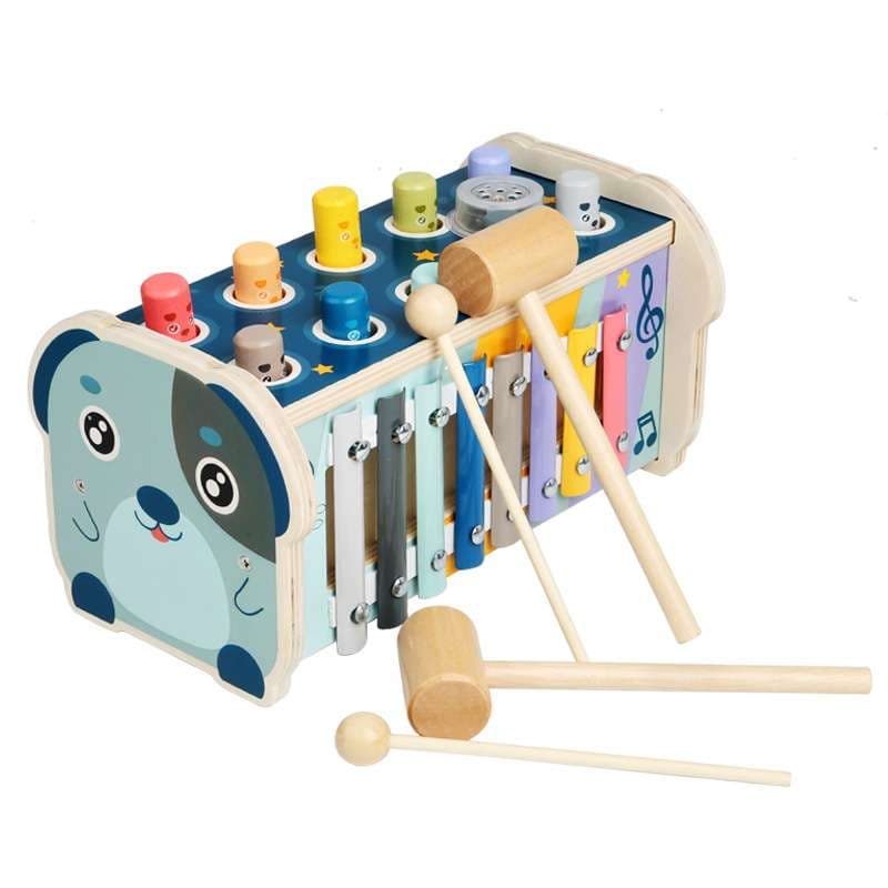 知育玩具 わんわん音楽たたきゲーム