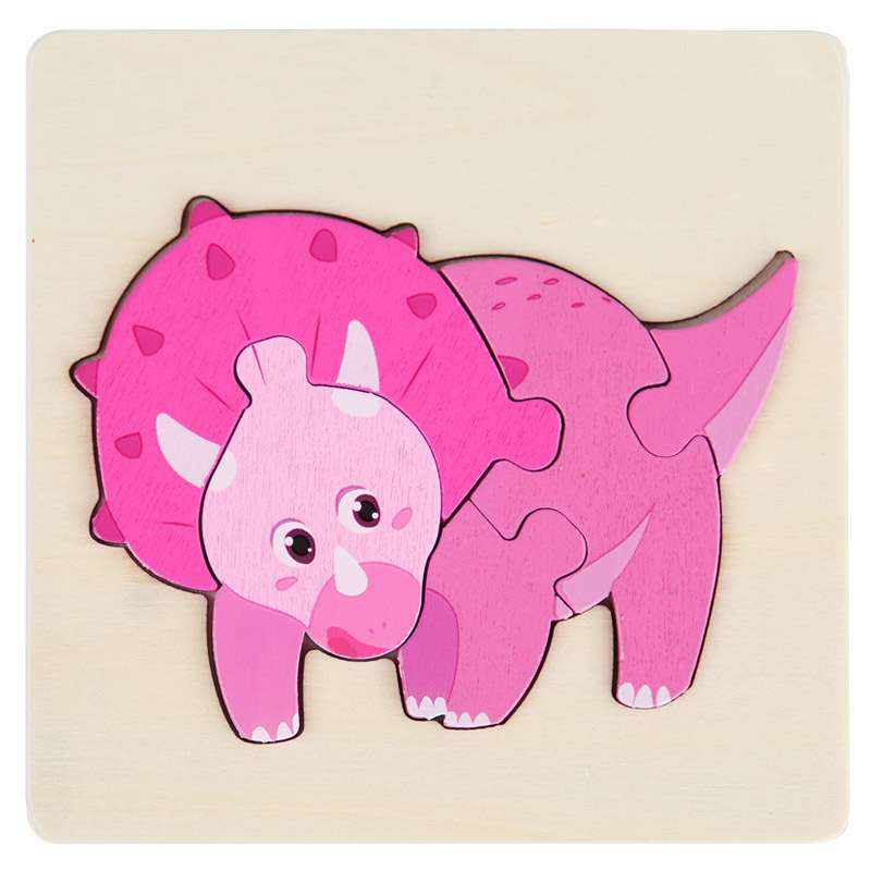 知育玩具 動物と乗り物のパズル絵本