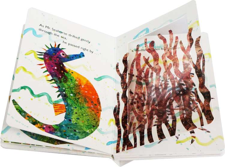 知育玩具 海の生き物たちと出会う絵本