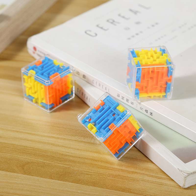 知育玩具 六面体迷路キューブチャレンジ