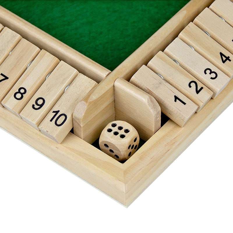 知育玩具 木製サイコロ盤ゲーム