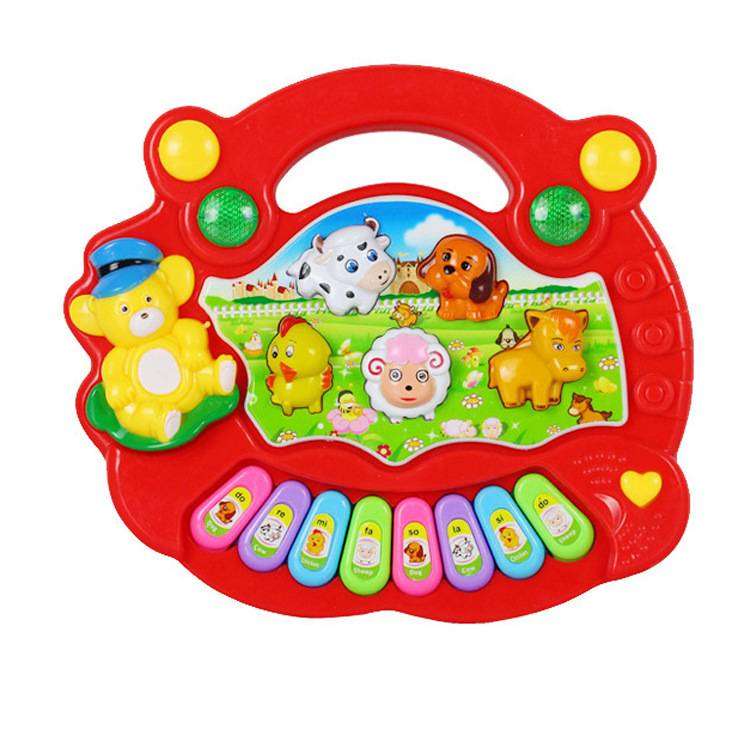 知育玩具 農場の音楽隊 ピアノ玩具
